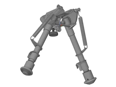 Harris 1A2-BR Bipod 3D model