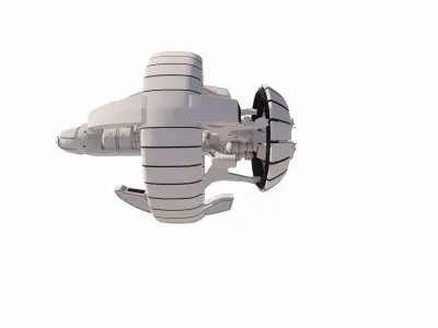 Spaceship-spacecraft-6 3D model