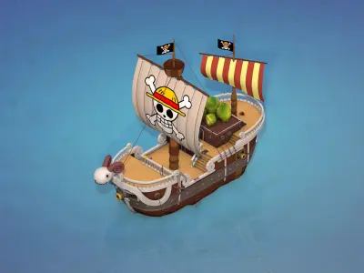 Going Merry - One Piece by DSZarts 3D model