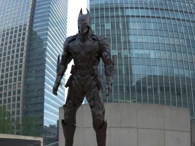 Batman Style Suit  3D model