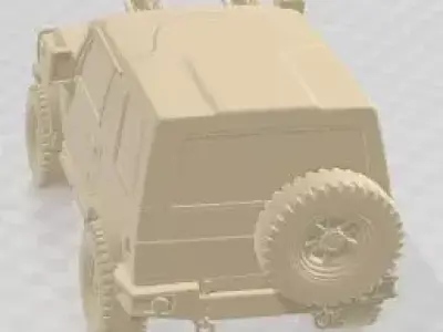 Suzuki Santana Radical Off Road Printable Car 3D print model
