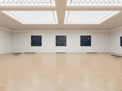 Art Museum Gallery Interior 12 Low-poly 3D model