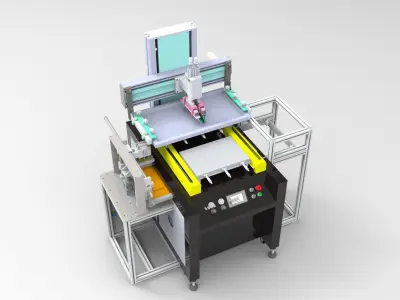 Printing equipment 3D model
