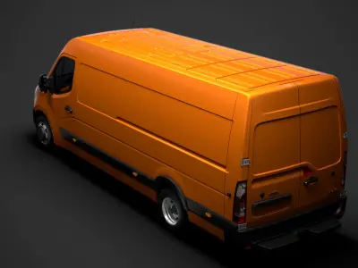Opel Movano L4H2 Van 2020 3D model