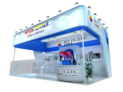 Exhibition - Area - 9X5-3DMAX2011-018 3D model