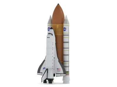 Space Shuttle 3D model 3
