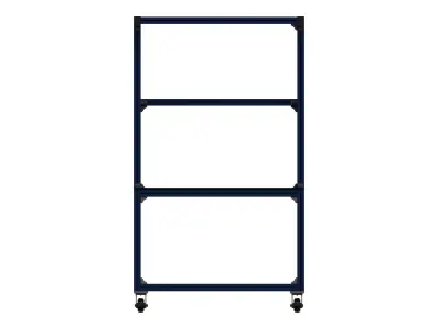 Industrial Aluminum Workstation 3D model