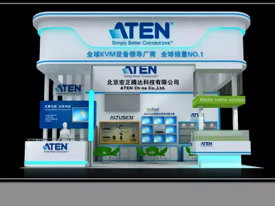 Exhibition - Area - 9X6-3DMAX2009-086 3D model