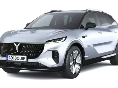 Voyah Courage 2026 3D model