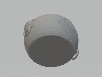 Chinese Drum 3D print model