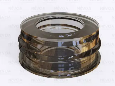 Neck finish - SP 100 - 38 - voluntary standard 3D model