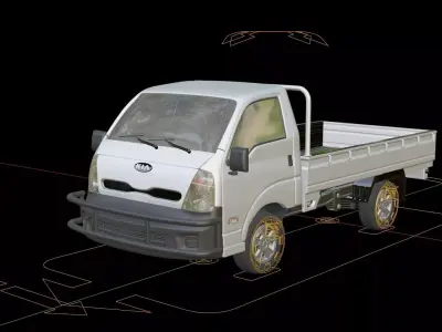 Kia K2700 Sebenza 3D model