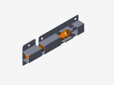 Tower Bolt 3D model