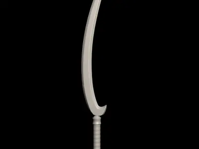 Sword Base Mesh Vol 2 Low-poly 3D model