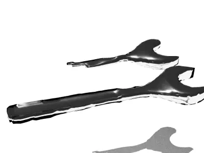 DEGRADED AND NON-DEGRADED SPANNERS Free low-poly 3D model