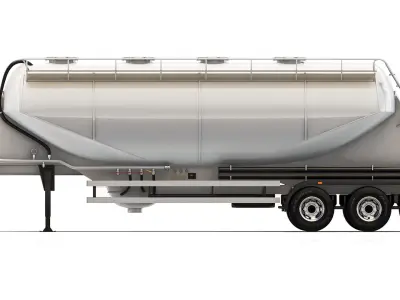 Feldbinder EUT 40 silo 2017 3D model