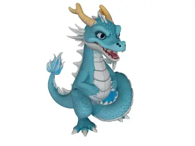 Dragon 3D model buy