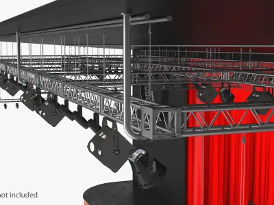  Roof Mounted Stage Lights 
