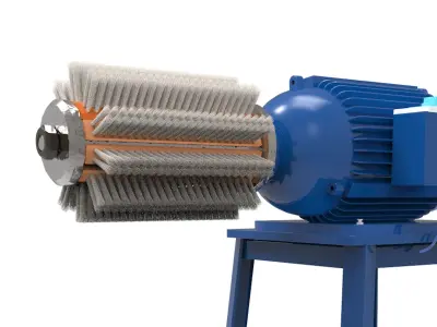 sanding polishing woodworking machine  3D model