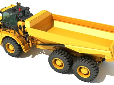 Articulated Truck 3D model