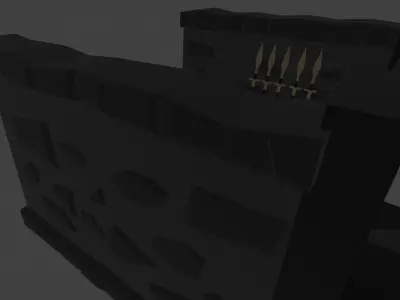 Dungeon Loot Room Free low-poly 3D model