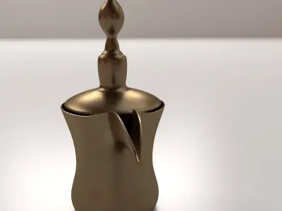 Arabic Coffee Pot 3D model