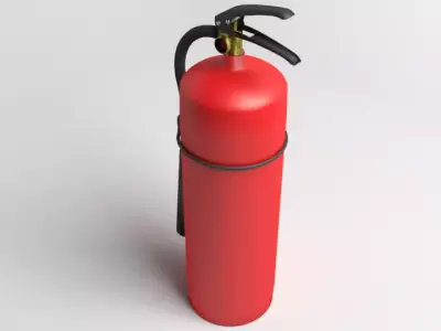 Fire Extinguisher 4 3D model