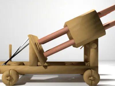 Medieval War Machine - Multi Arch 3D model