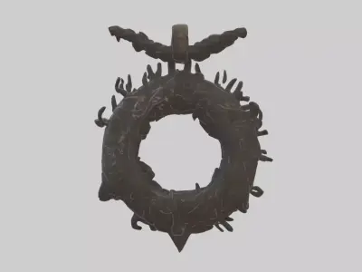 Cursedobject Model 1 Low-poly 3D model
