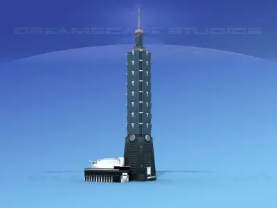Taipei 101 World Financial Center  3D model