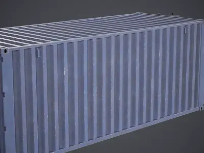 Container - PBR Texture Low-poly 3D model