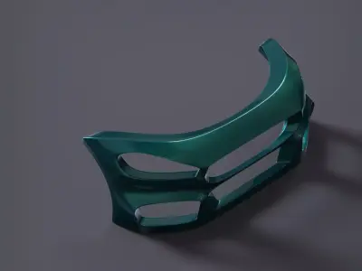 Bumper model STL tuning part  3D model