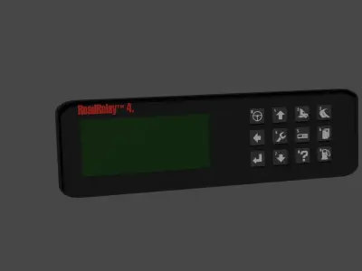 Cummins RoadRelay4 Monitor  3D model