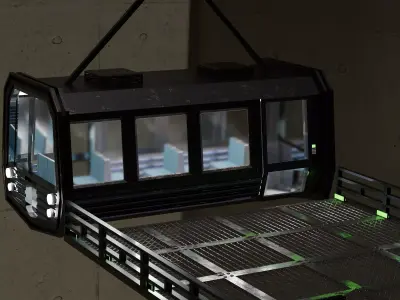 Half Life Train Free 3D model
