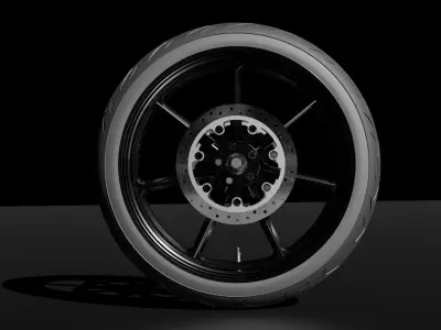Bike Tyre 3D model