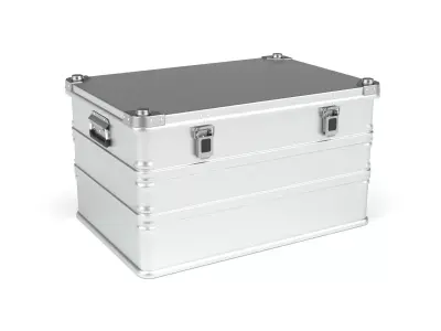 Aluminium case 02 3D model