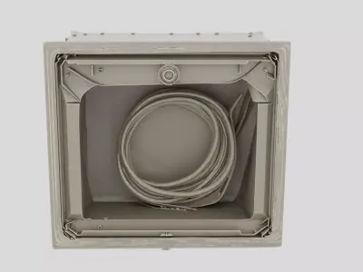 Underground Facility Power Cable Junction Box for 3D print 3D model