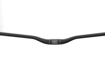 Marin MTB Handlebars black red Low-poly 3D model