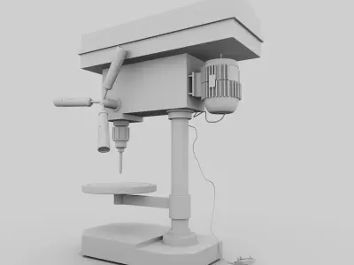 3d Drilling machine 3D model