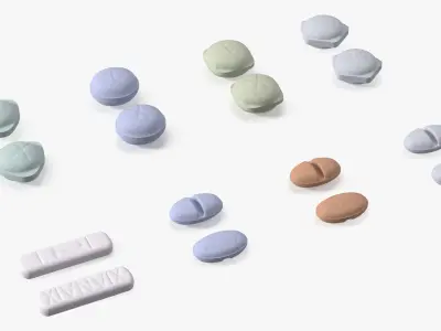  Pharmaceutical Xanax Tablets Mix 