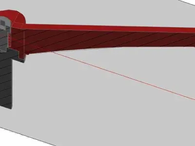 Hand Screw Free 3D model