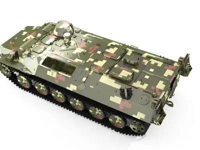 Mtlb u camuflag 3D model