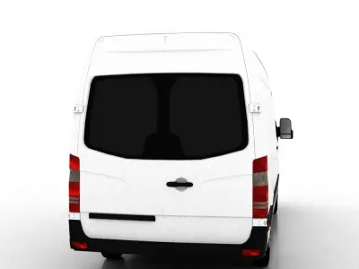 Mercedes Benz Sprinter L2H2 2009 Ambulance UK 3D model