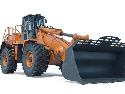 Generic Front Loader 3D model