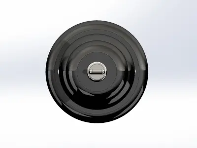 Standard door knob Free 3D model