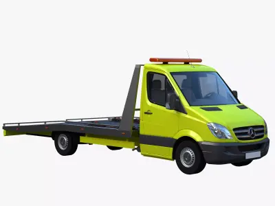 Tow truck Sprinter 3D model