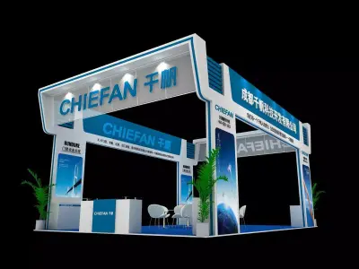 Exhibition - Area -6X9-3DMAX2009-011 3D model