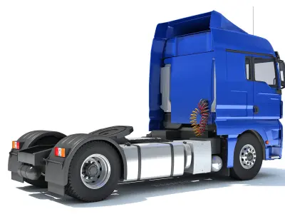 Generic Semi Truck 3D model