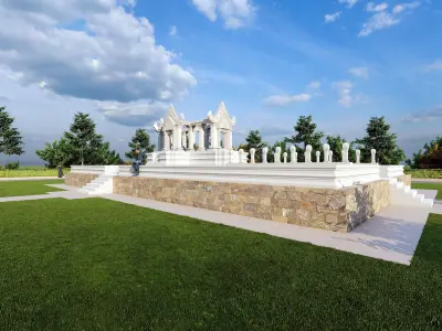 Angkor Wat - Peah Vihea Temple 3D model