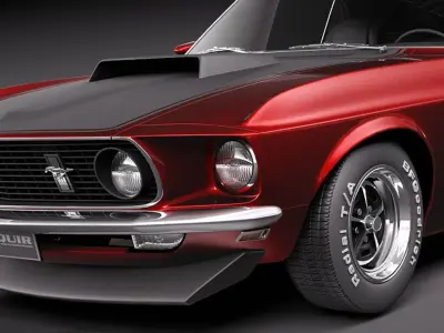  Ford Mustang BOSS 429 1969 